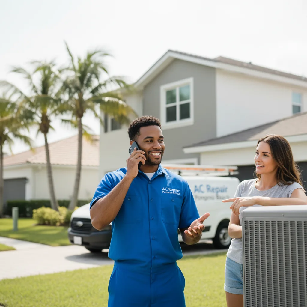 AC Repair Pompano Beach customer support in Le Roy